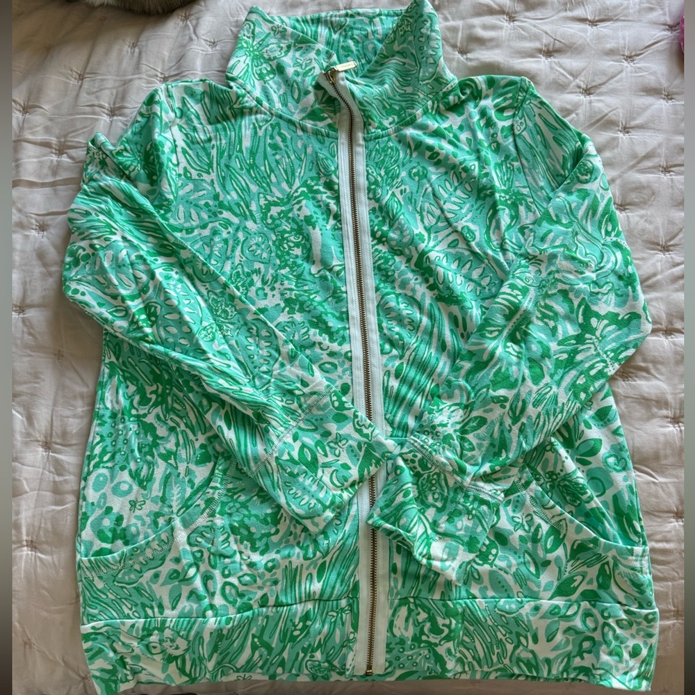 Lilly Pulitzer Leona Jacket Size XL